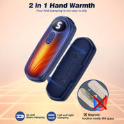Rechargeable Hand Warmer | LED Display · Homefinn