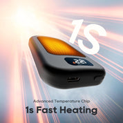 Rechargeable Hand Warmer | LED Display · Homefinn