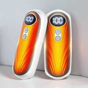 Rechargeable Hand Warmer | LED Display · Homefinn