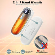 Rechargeable Hand Warmer | LED Display · Homefinn
