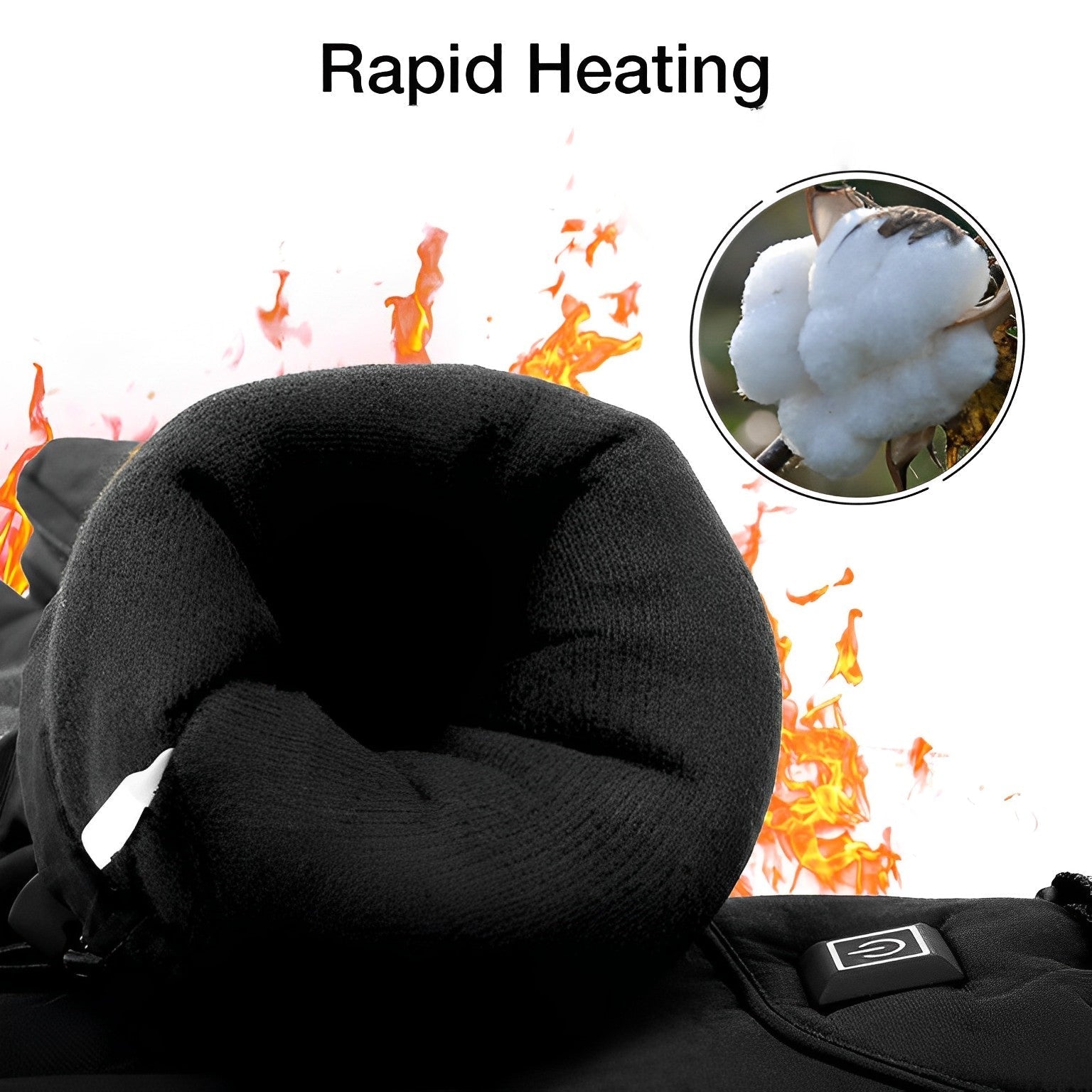 Rechargeable Heated Gloves | Touch Control · Homefinn
