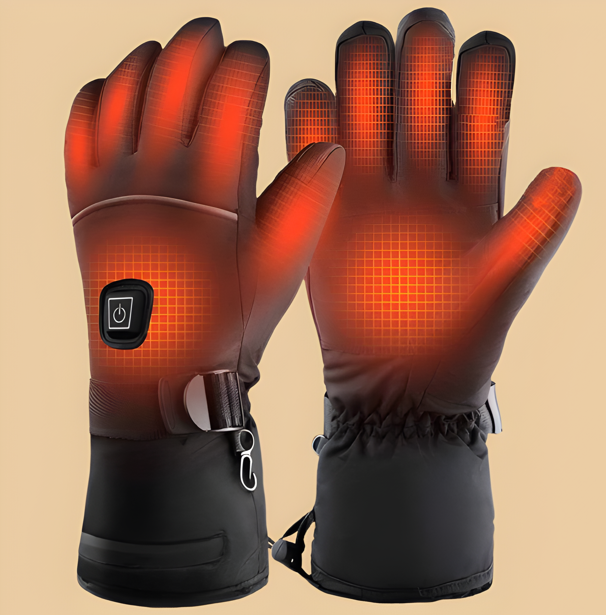 Rechargeable Heated Gloves | Touch Control · Homefinn