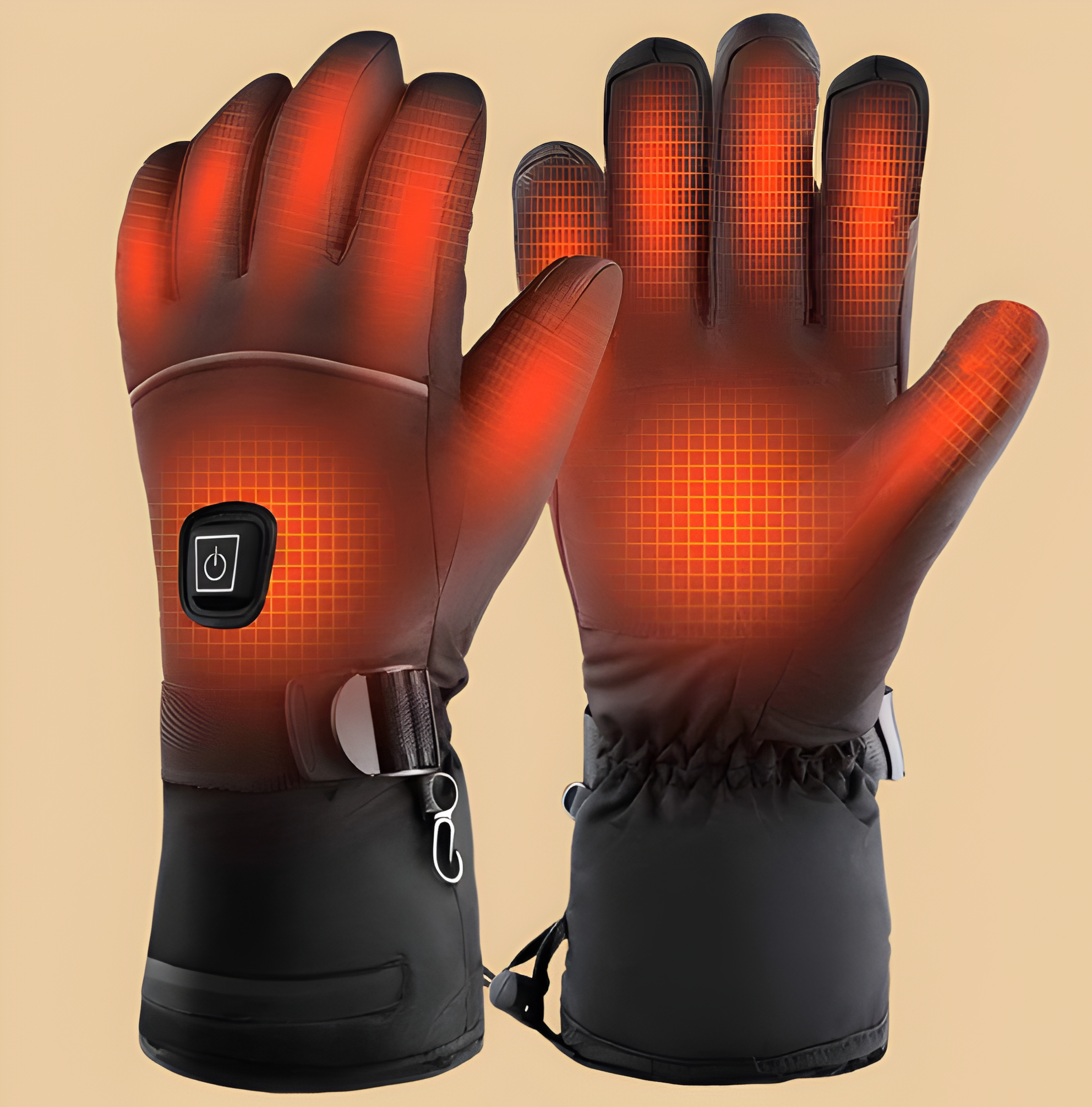 Rechargeable Heated Gloves | Touch Control · Homefinn