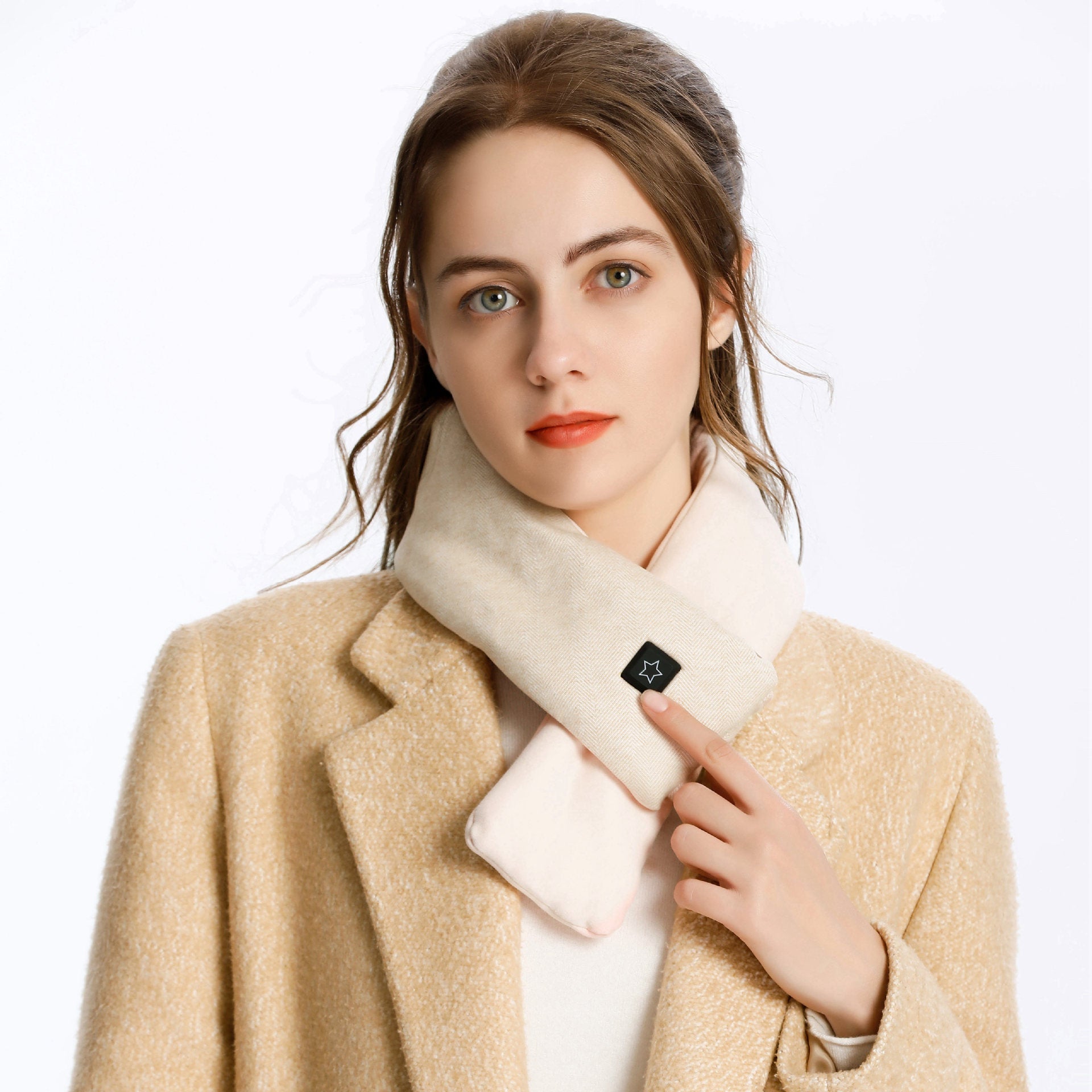 Rechargeable Heated Scarf | USB Powered · Homefinn