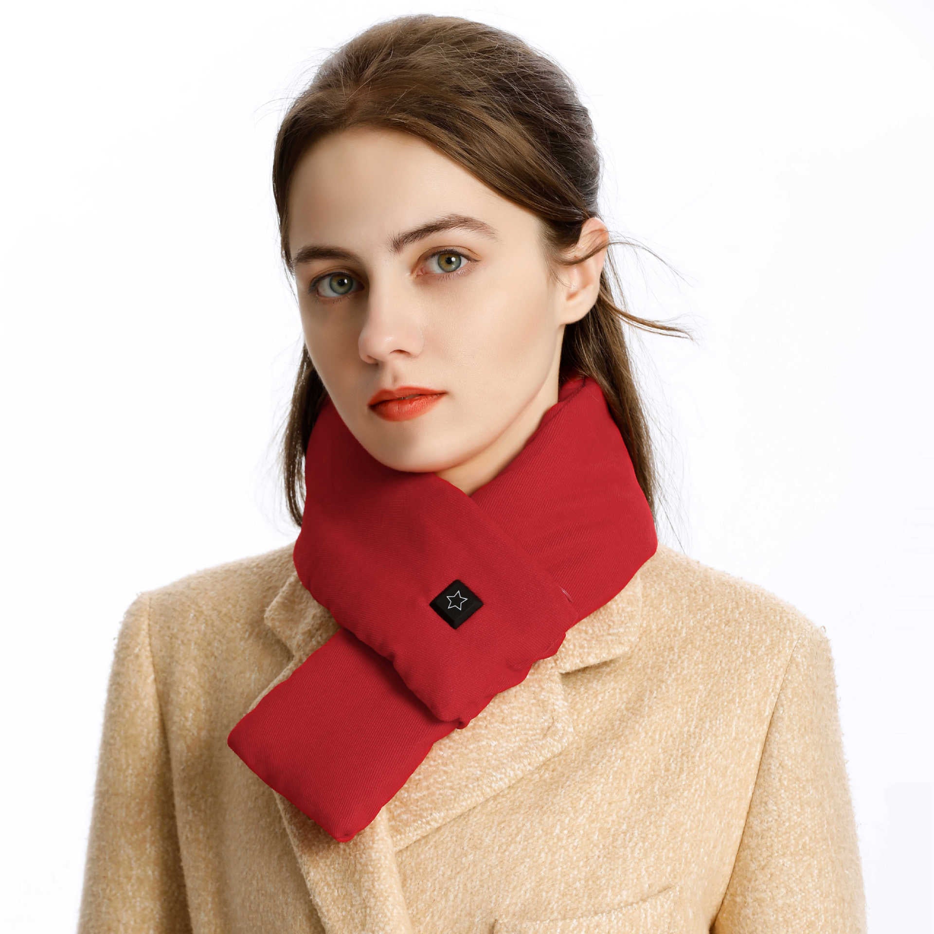 Rechargeable Heated Scarf | USB Powered · Homefinn