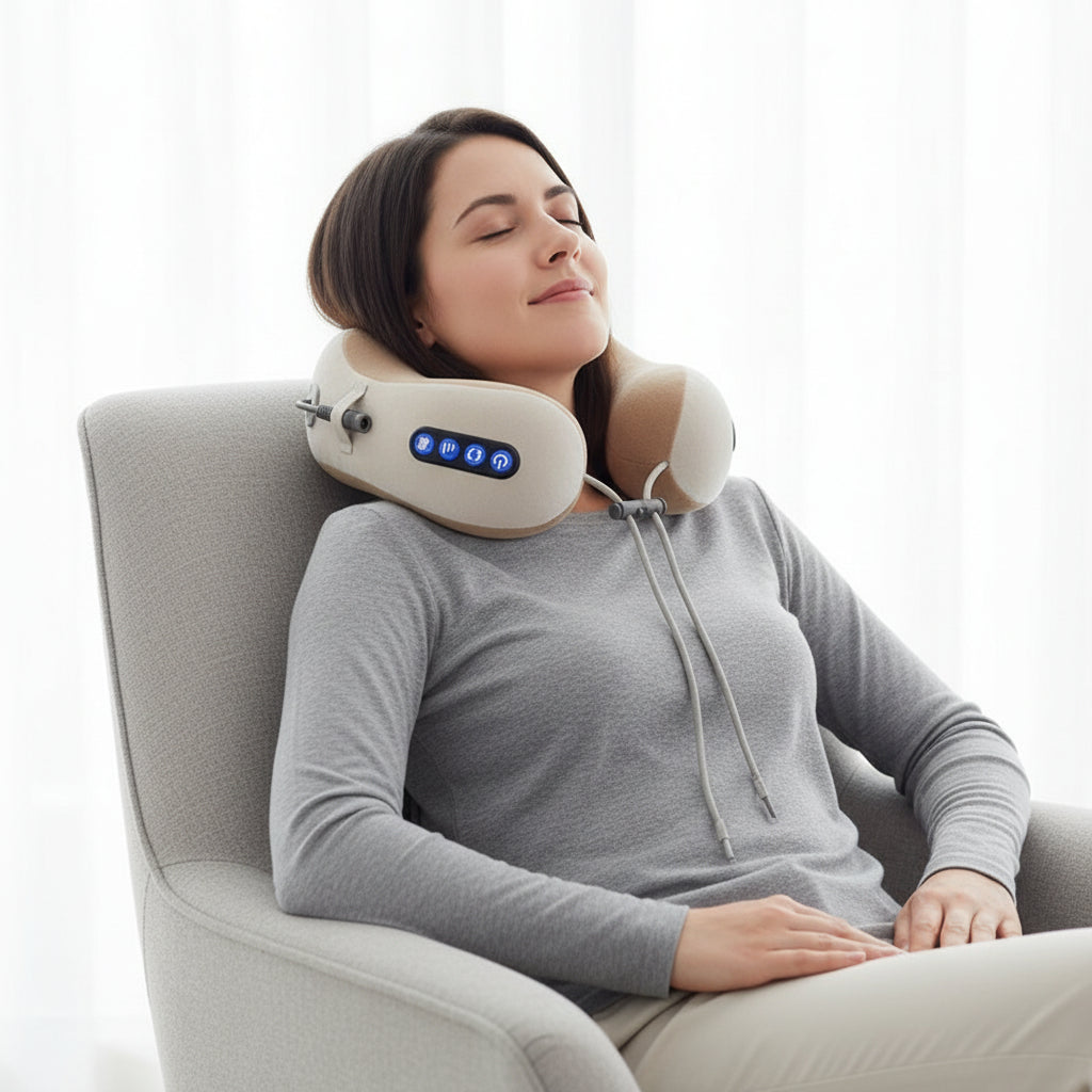 Rechargeable Neck Massager | Heated · Homefinn