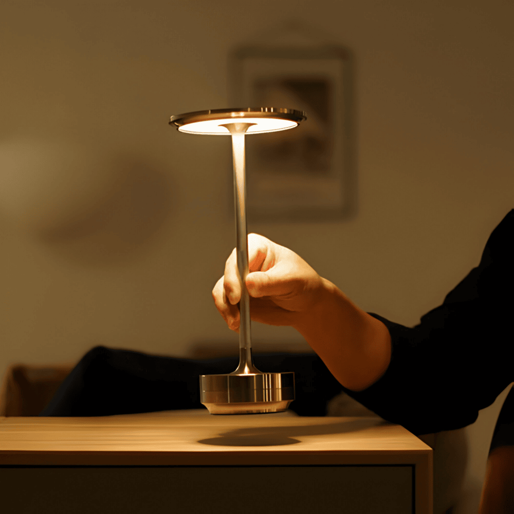 Rechargeable Table Lamp | Touch Control · Homefinn