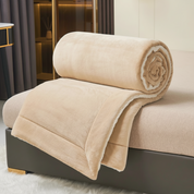Reversible Throw Blanket | Sherpa Lined · Homefinn