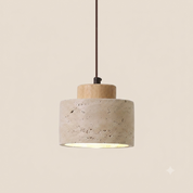 Rustic Stone Pendant Light | Wabi-Sabi Style · Homefinn