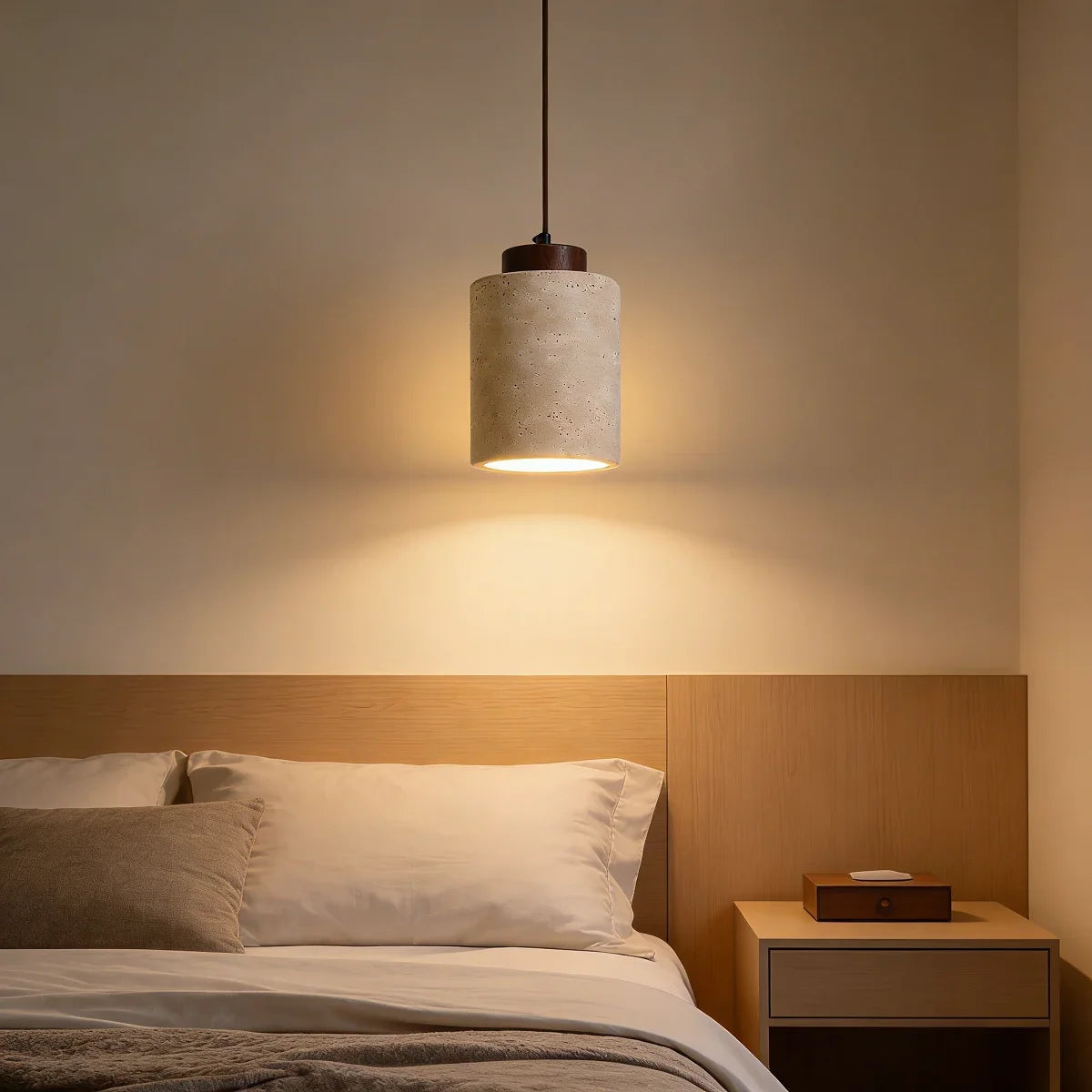 Rustic Stone Pendant Light | Wabi-Sabi Style · Homefinn