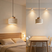 Rustic Stone Pendant Light | Wabi-Sabi Style · Homefinn