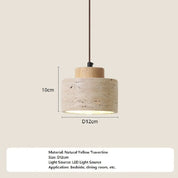 Rustic Stone Pendant Light | Wabi-Sabi Style · Homefinn