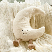 Sun Plush Cushion | Smiling Face · Homefinn