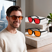 SunSet | Blue Light Blocking Glasses | Night Vision UV Protection • Homefinn