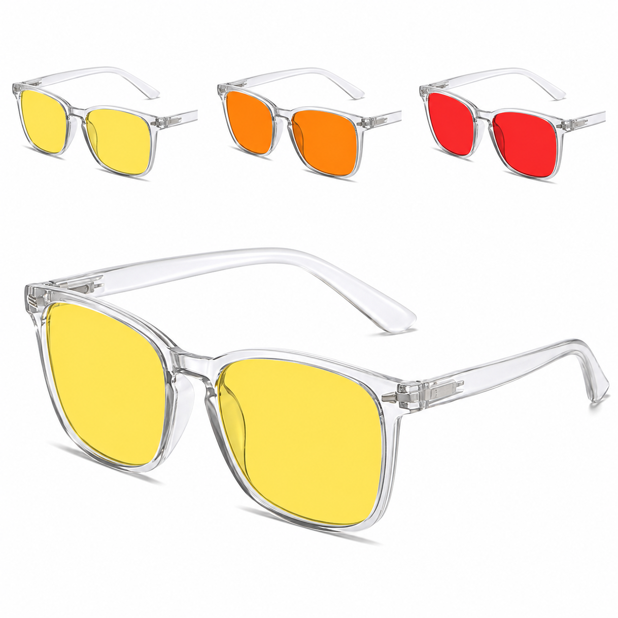 SunSet | Blue Light Blocking Glasses | Night Vision UV Protection • Homefinn