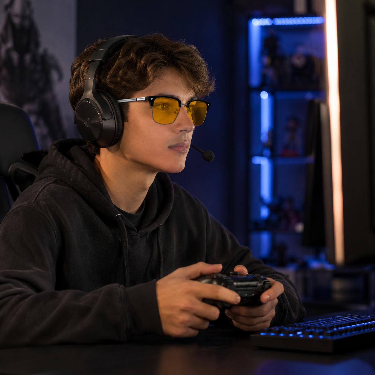 SunSet | Night Driving Glasses | Anti Glare Eyewear • Homefinn