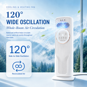 Tower Air Cooler And Heater | Remote Control · Homefinn