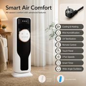 Tower Air Cooler And Heater | Remote Control · Homefinn