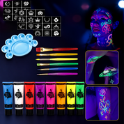 UV Body Paint Set | Glow In Dark · Homefinn