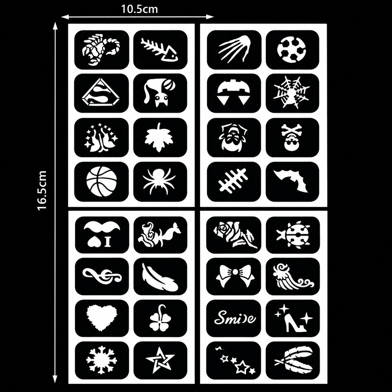UV Body Paint Set | Glow In Dark · Homefinn