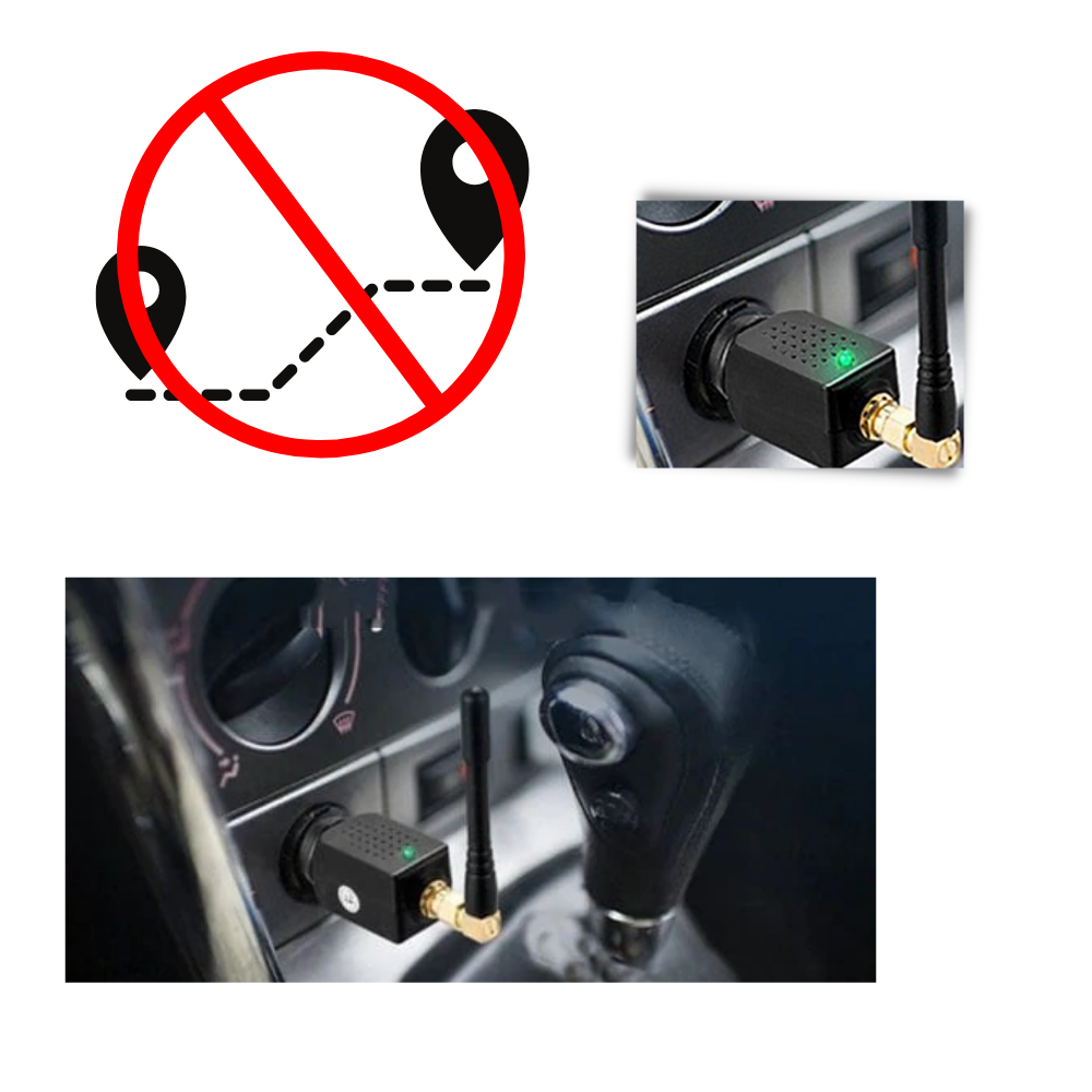 Vehicle GPS Signal Blocker | Plug In · Homefinn