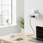 Wall Mounted Power Strip | USB Ports · Homefinn