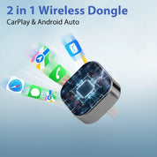 Wireless CarPlay Adapter | USB Plug And Play · Homefinn