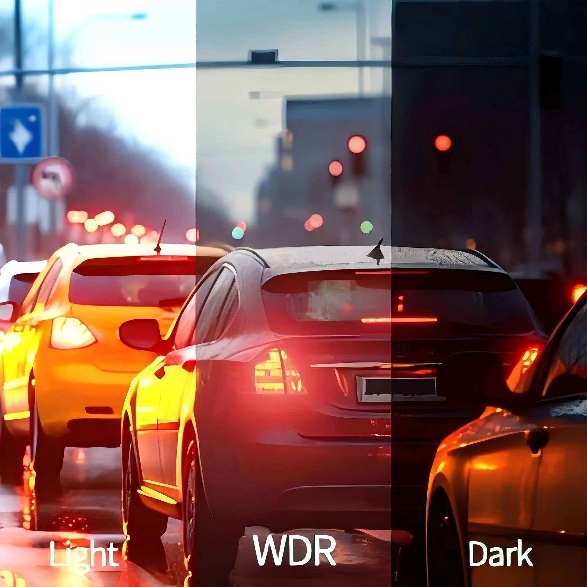 Wireless Dash Cam | Four Camera · Homefinn