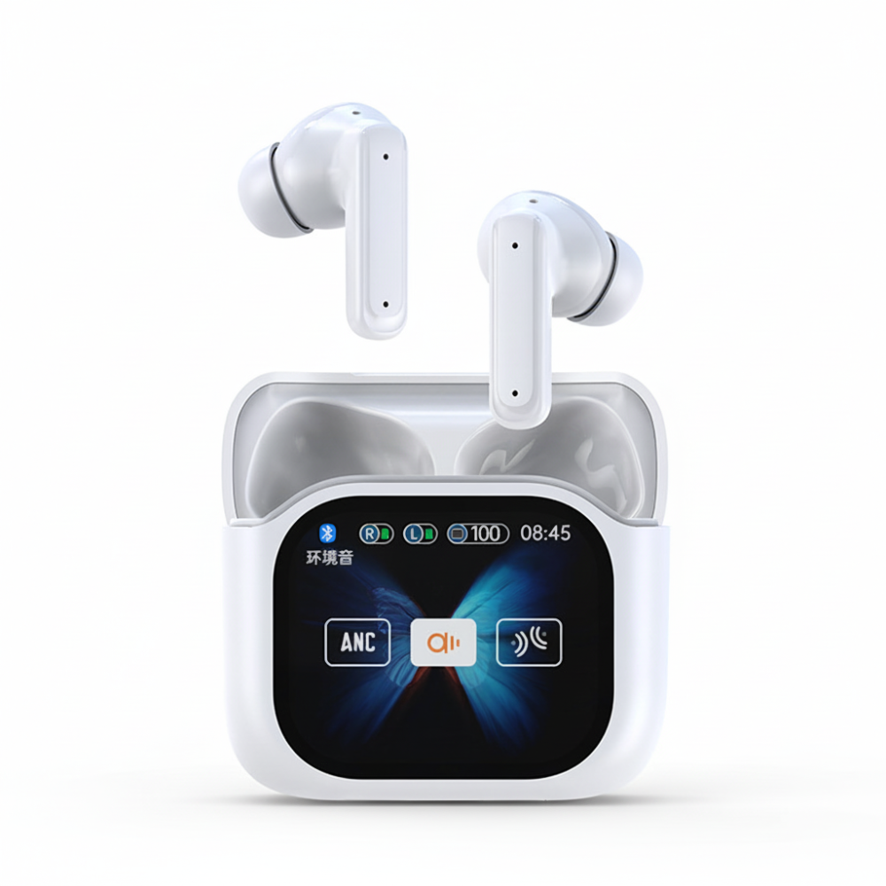 Wireless Earbuds | LED Display Case · Homefinn