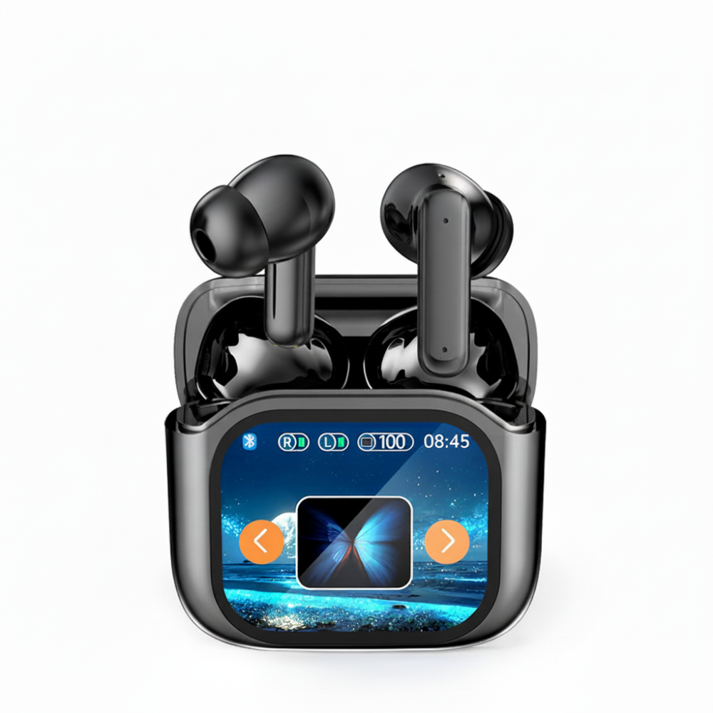 Wireless Earbuds | LED Display Case · Homefinn