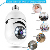 Wireless Security Camera Bulb | Night Vision · Homefinn