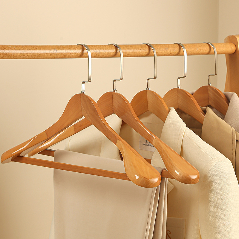 Wooden Suit Hanger | Wide Shoulder · Homefinn