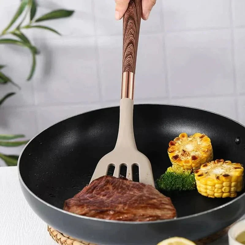 Kitchen Utensil Set | Cooking Utensil Set With Holder-Kitchen Utensil Set-Homefinn