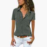 Women's Casual Shirt | Short Sleeve Shirt