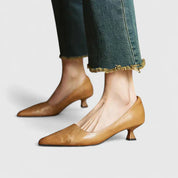 Elizabeth | Women Classic Pointed Toe Low Heel Pumps - Image 9