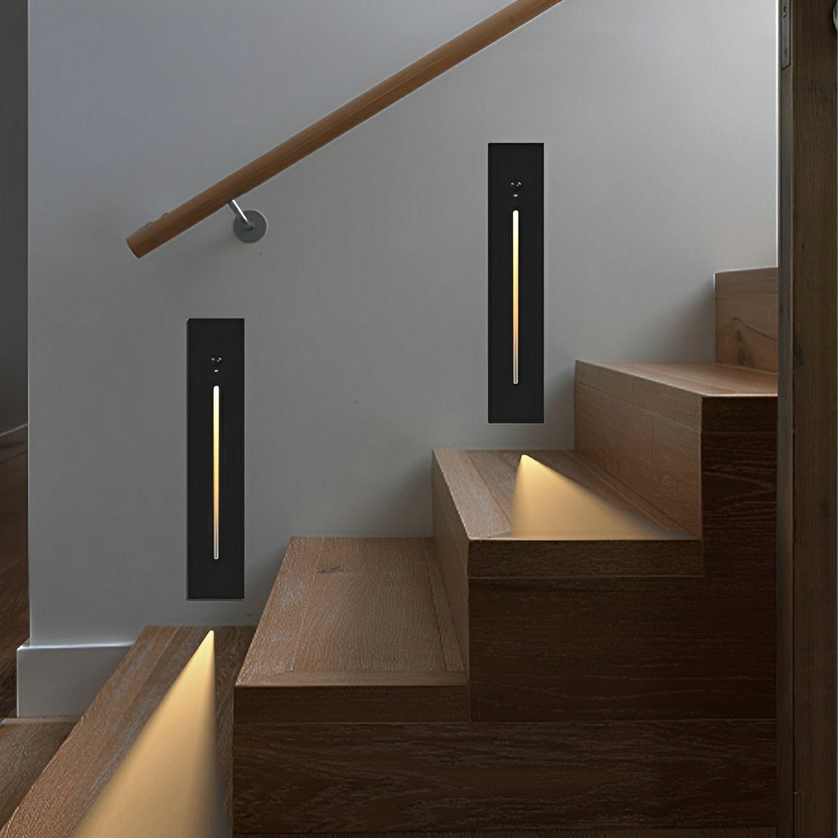 Modern LED Step Lights | Minimalist Stair Wall Lighting-Stair Light-Homefinn