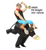 Inflatable Rider Costume | Western Dress Up Play