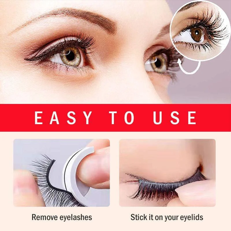Magnetic Eyelashes | Reusable False Eyelashes-False Eyelashes-Homefinn