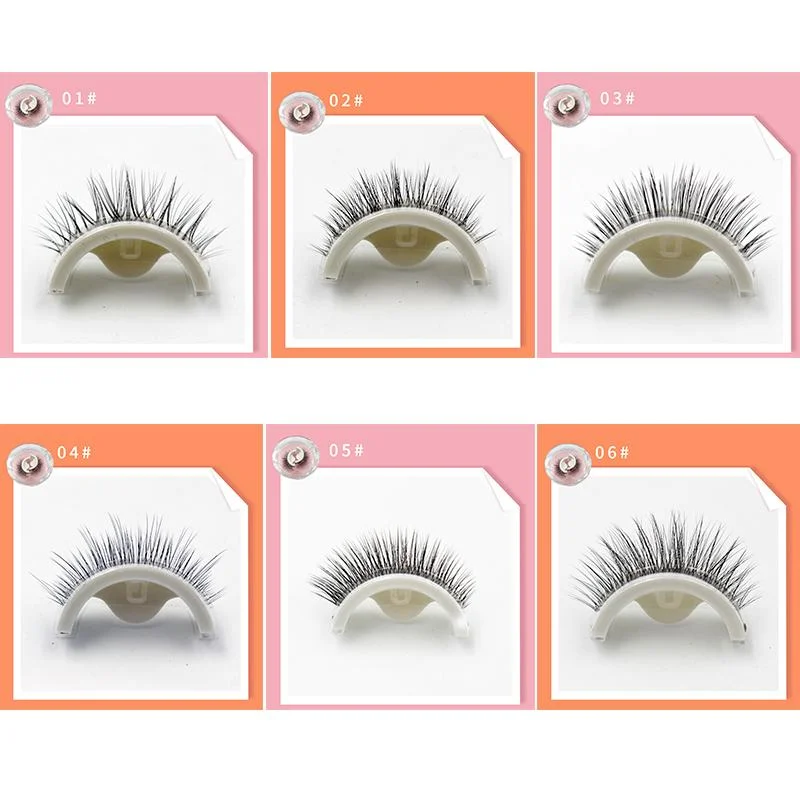 Magnetic False Eyelashes | Reusable Design Glam Makeup-False Eyelashes-Homefinn