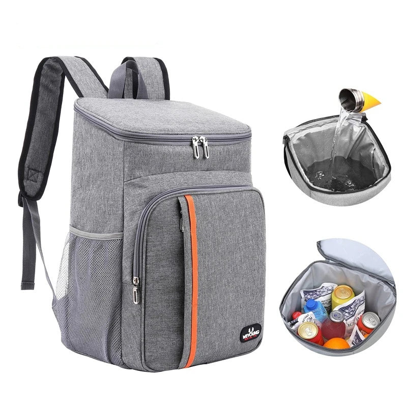 Insulated Cooler Backpack | Leakproof Lunch Backpack-Cooler Backpack-Homefinn