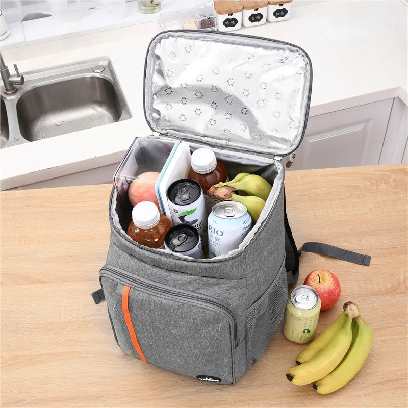 Insulated Cooler Backpack | Leakproof Lunch Backpack-Cooler Backpack-Homefinn