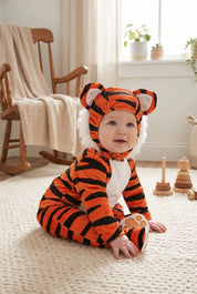 Kids' Tiger Costume | Hooded Animal Dress Up