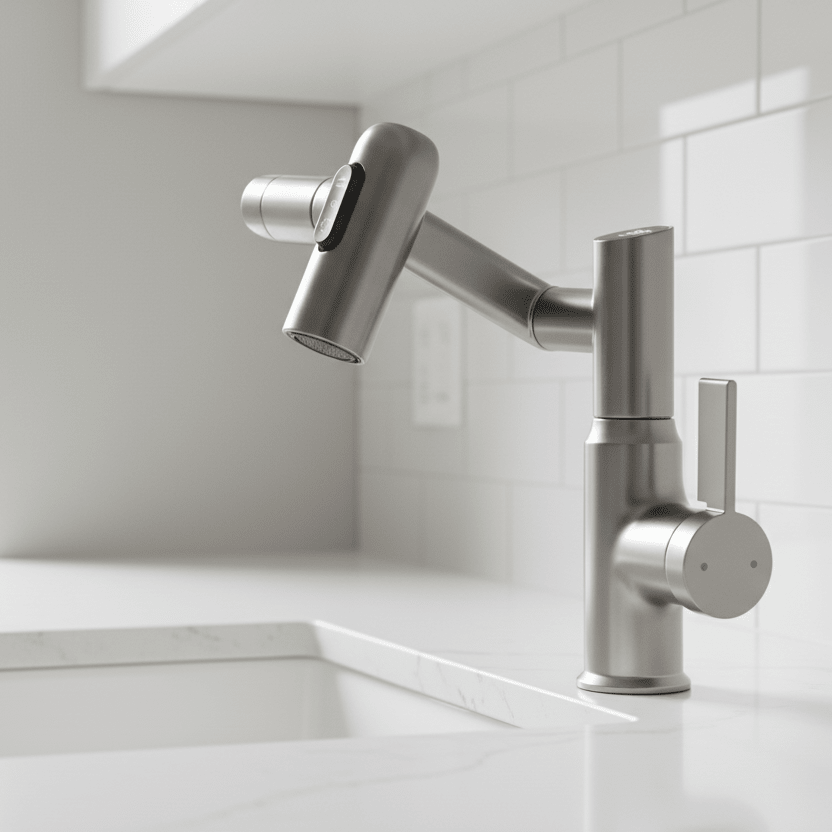 Kitchen Taps | Pull Out Mixer Tap-Faucet-Homefinn