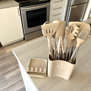 Kitchen Utensil Set | Cooking Tool Holder Set-Kitchen Tools-Homefinn