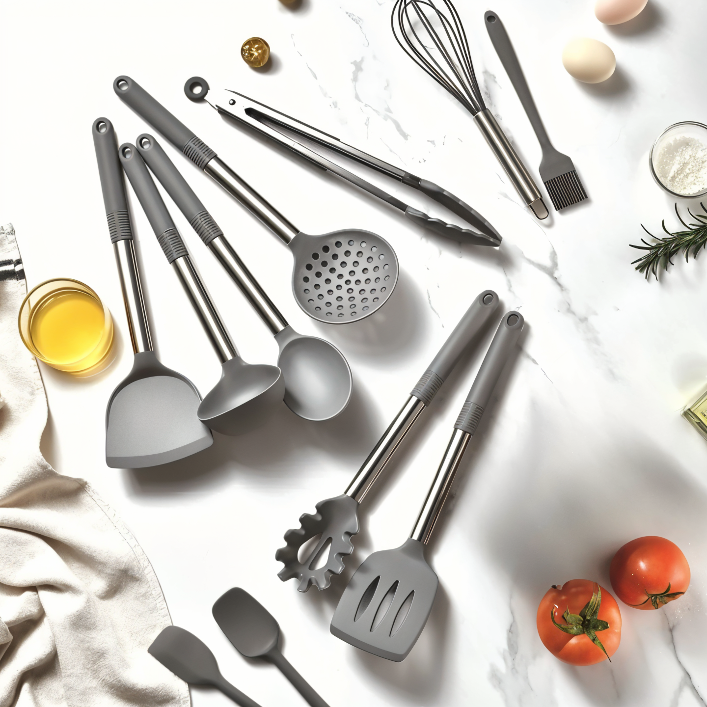 Kitchen Utensil Set | Cooking Tool Holder Set-Kitchen Tools-Homefinn