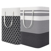 75L Waterproof Laundry Basket | Foldable Fabric Clothes Hamper with Handles - Image 8