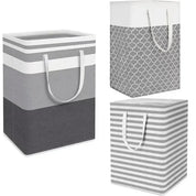 75L Waterproof Laundry Basket | Foldable Fabric Clothes Hamper with Handles - Image 10