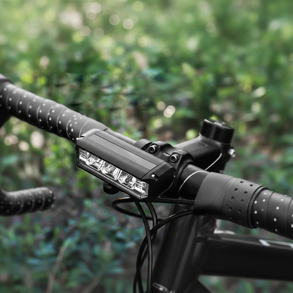 LED Bike Light | Handlebar Mounted Multi LED Cycling Illumination-Bike Light-Homefinn