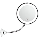 LED Magnifying Mirror | 10X Makeup Mirror