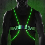 LED Safety Running Vest | Reflective Outdoor Harness